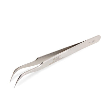 Vetus 7-SA Curved Tweezers-Giali Lashes